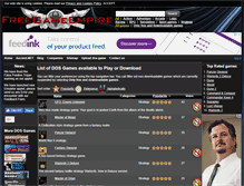 Tablet Screenshot of freegameempire.com